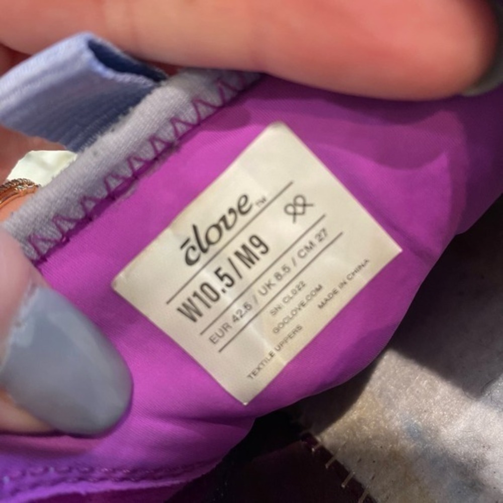 Clove Shoes for Healthcare‎ workers purple and pink - Picture 4 of 8